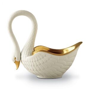 Swan Bowl - Medium - White